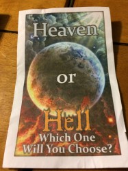 front cover of tract